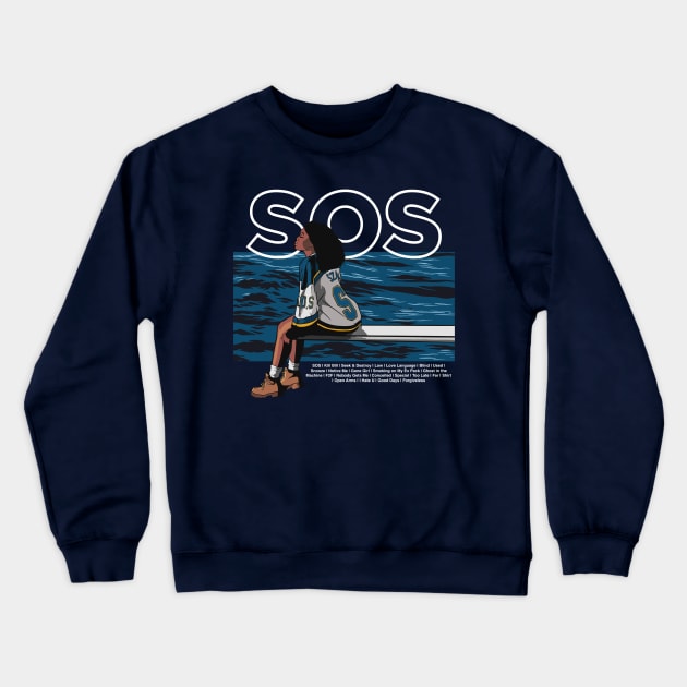 SOS Crewneck Sweatshirt by Jones Factory